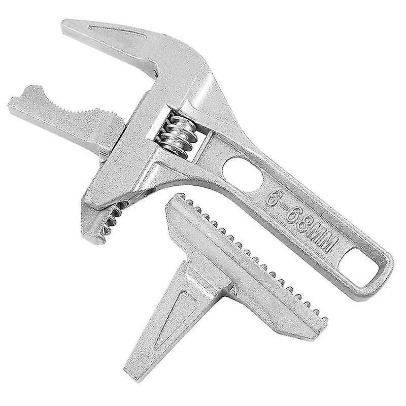 Universal Pipe Wrench Adjustable Basin Spanner Plumber Plumbing Tools Multi Faucets Tool