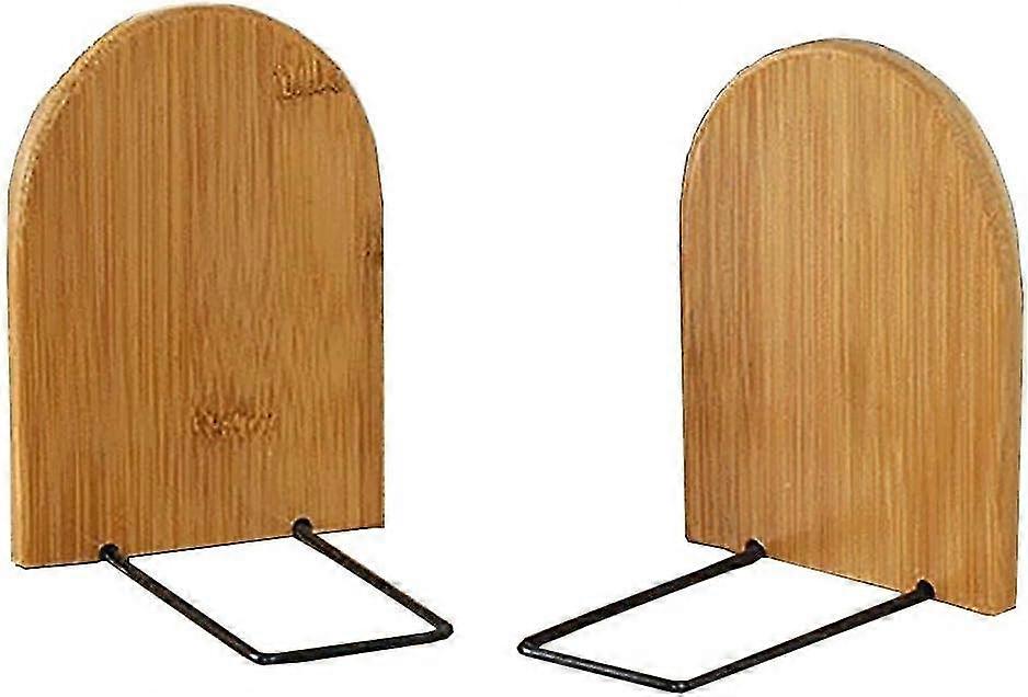 2024 Uudet puukirjat 1 pari Bookend tukee Kirjahyllyn pidike Toimistopöytä Kirjatelineet Koristelu Puiset kirjanpäät Luistamattomat kirjanpäät Raskas kirja