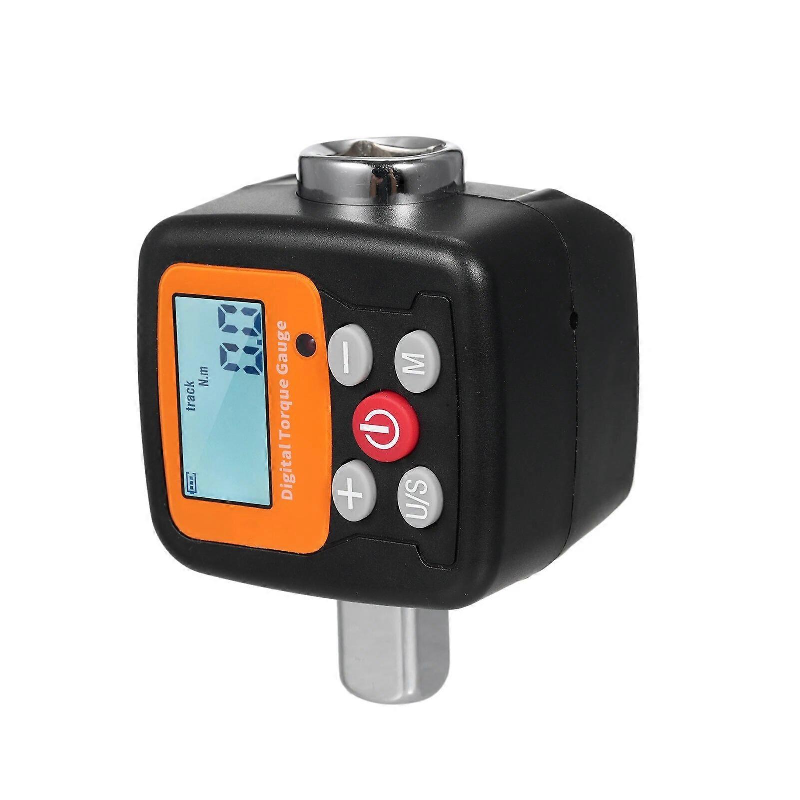 Digital Torque Meter Wrench Torque Tester 1/2 Drive with Sound Light Alarm High Accuracy 4 Torque Units Backlit 200Nm 340Nm