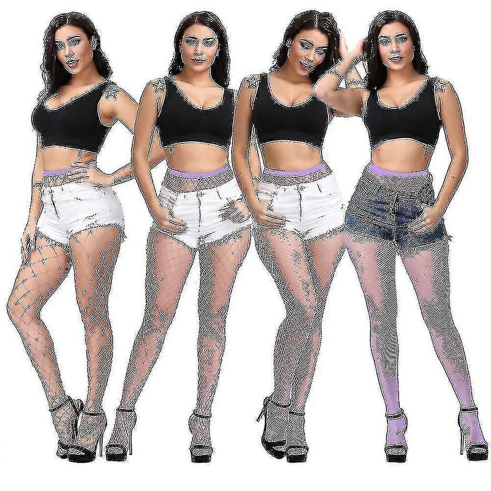 المرأة جوارب مثيرة المثيرة شبكة صيد الجوارب طماق غير الانزلاق جوارب طويلة الأخضر الداكن