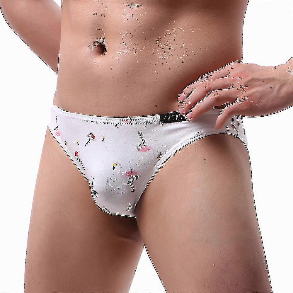 Men Cartoon Print Underwear Briefs Panties Underpants