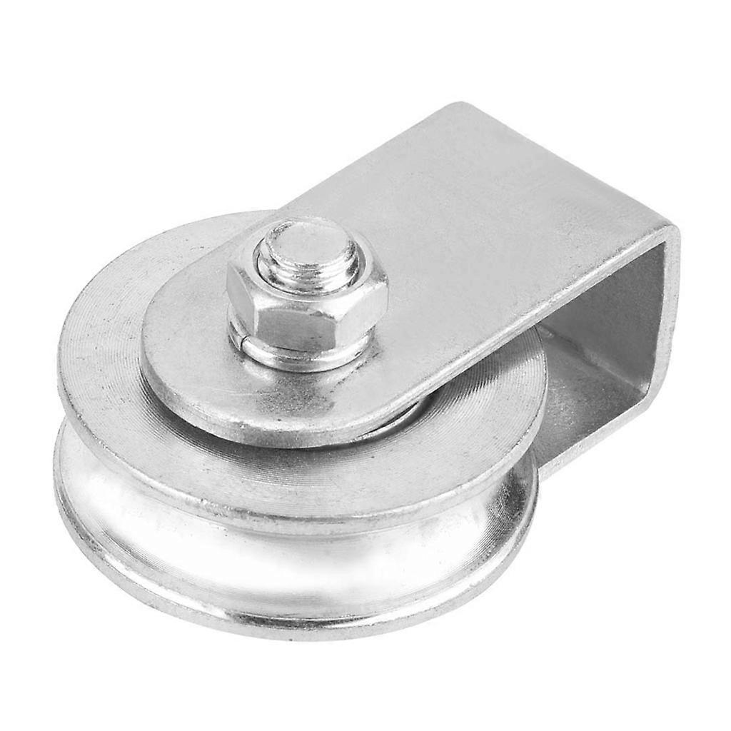 Single Pulley Block 0.3Tons Loading Pulley Roller Professional Sturdy Lifting
