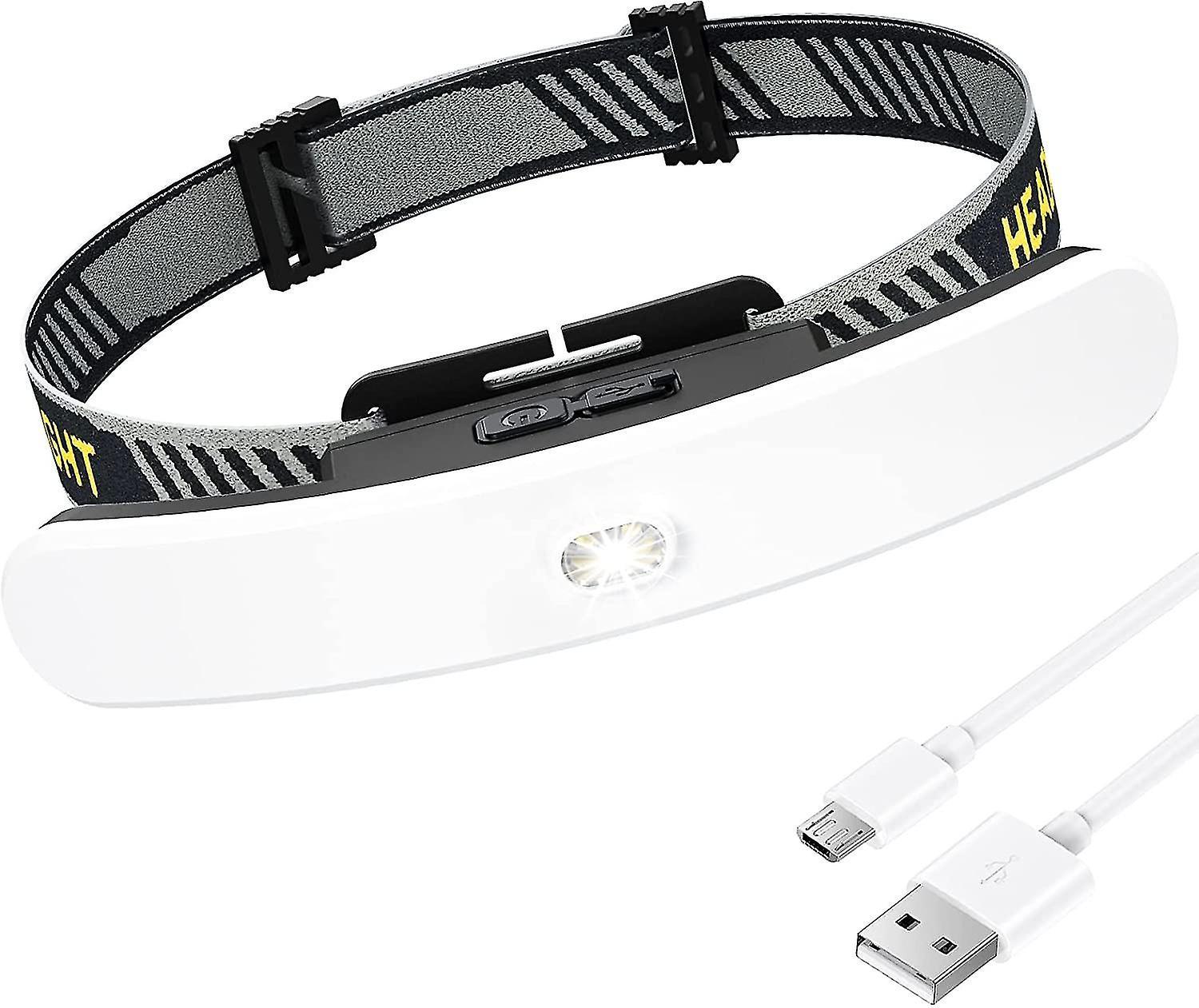 Rechargeable Headlamp, 6 Lighting Modes 90 Adjustable, 2000mah