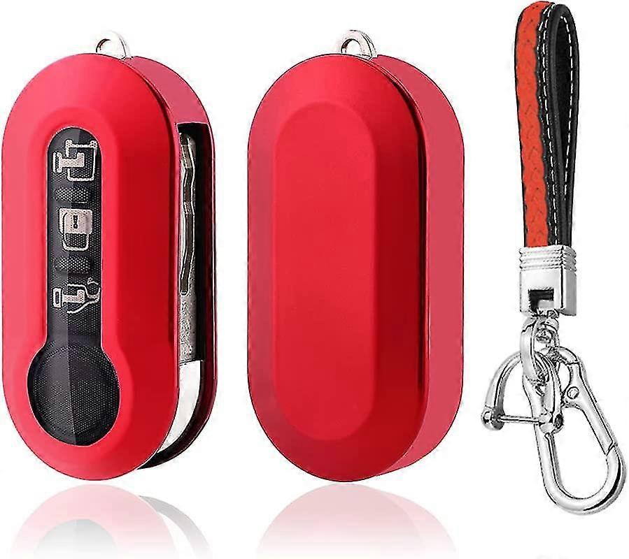 Rye Tpu Car Key Cover For Acsergery Fiat Fob3 Buttons Flip Folding Key Shell, Fit To Fiat Gift
