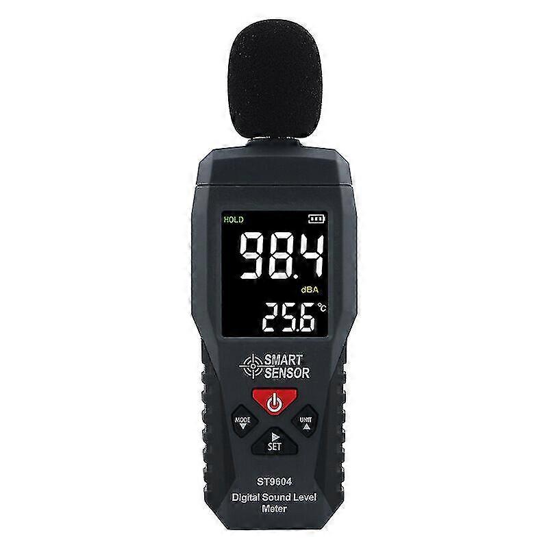 Sound Level Recorder Noise Tester Digital Audio Sound Level Meter 30-130db Luxmeter (ShiKai)