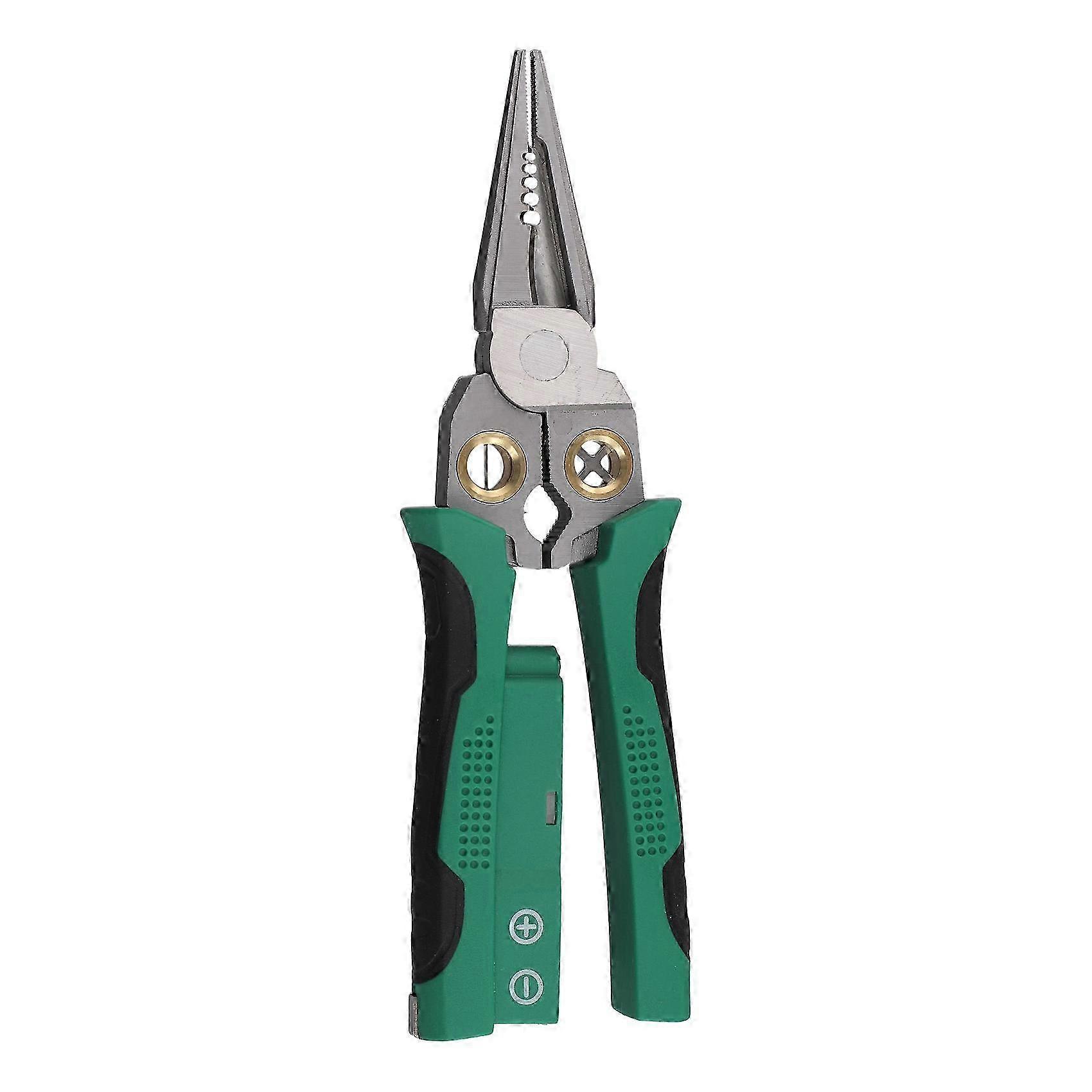 Multi-Functional Wire Stripper Scissors Electricity Wire Stripper Pliers Cutting Cable with Electrical Measuring Pliers