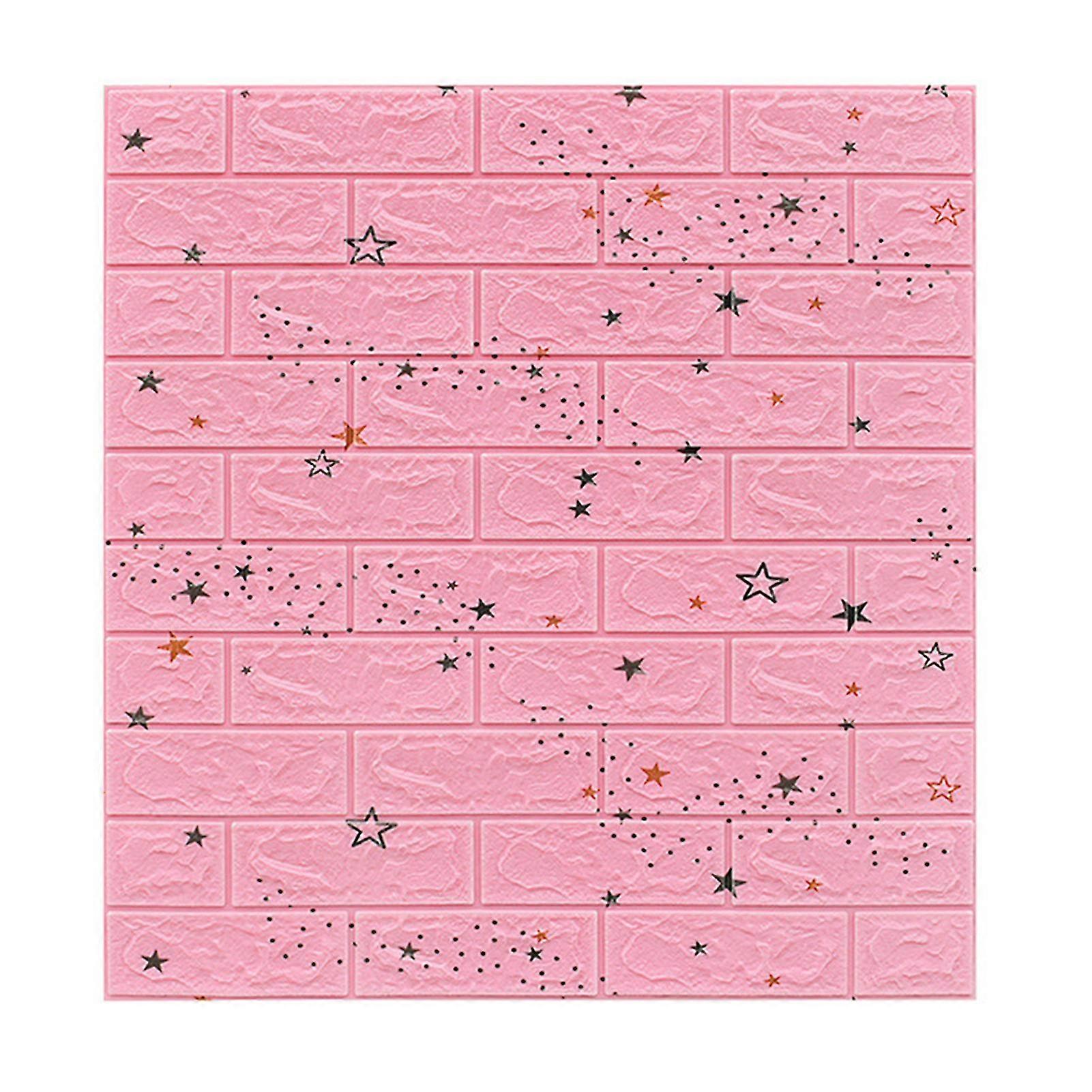 Self-adhesive Wall Panel Stone Effect Brick Pattern 3d Foam Waterproof Wallpaper