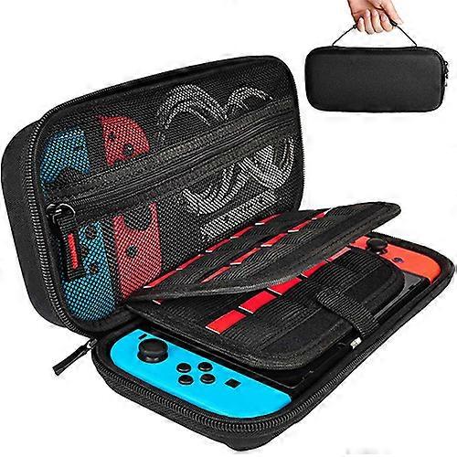 Case - Hard Shell Case for Nintendo Switch Split Pad Pro Controller - Support 20 Game Slots / Button Protection/ Large Capacity