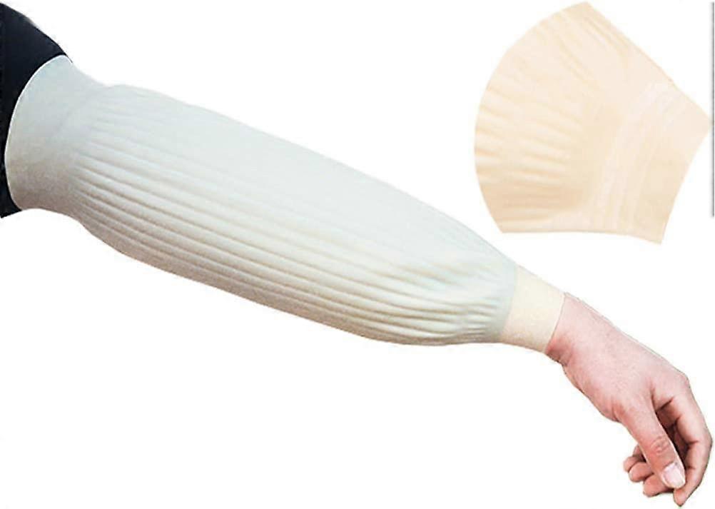 1 pair of multi-purpose elastic latex waterproof sleeves(40cm)