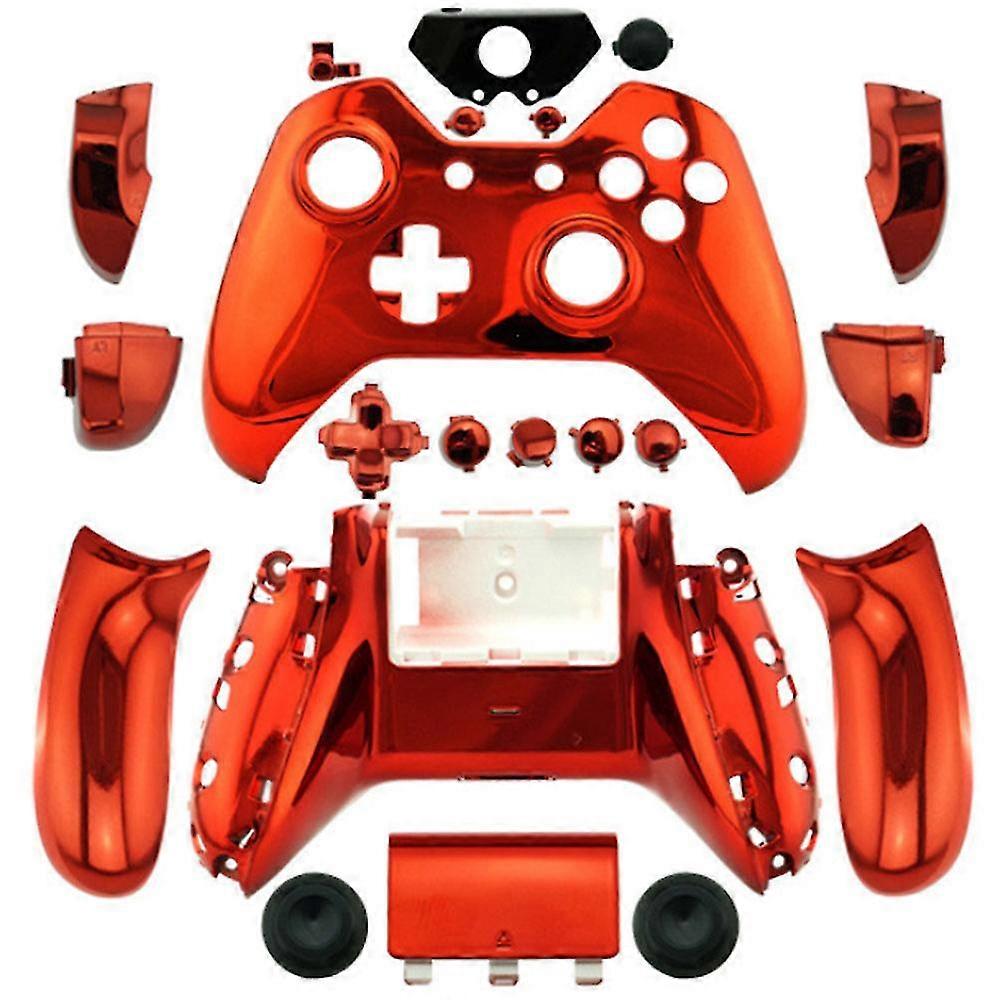 Color Case Housing Full Shell Set Faceplates + Abxy Buttons + Rb Lb Bumpers + Right/left Rails For Xbox One S Slim Controllers