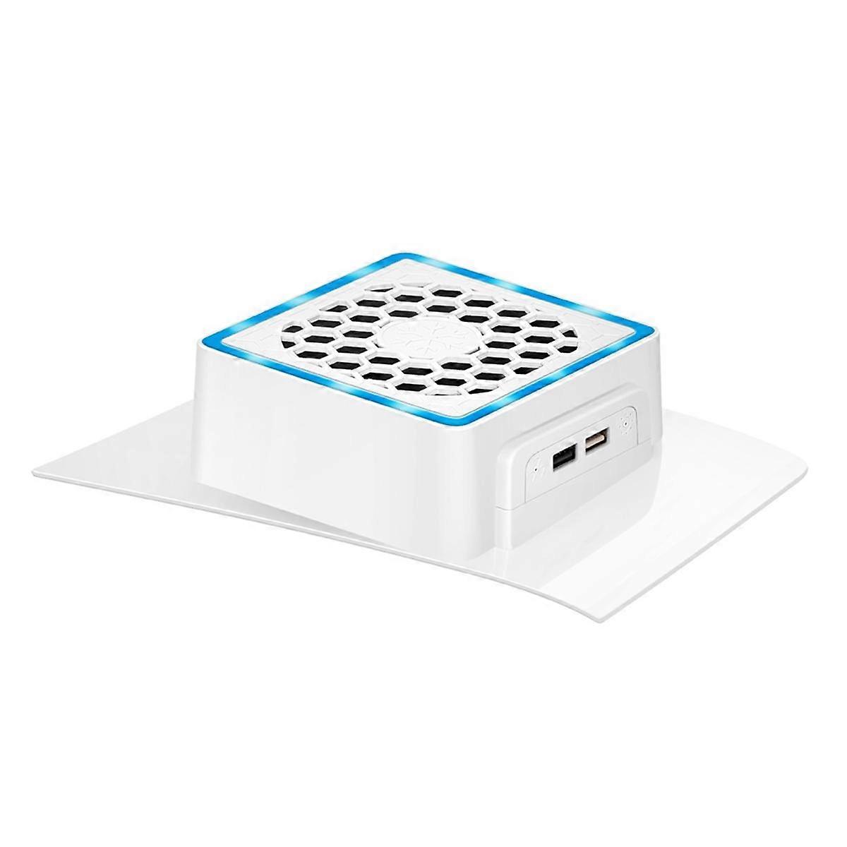 Suitable for Slim Game Console Host Fan Radiator Cooling Fan Host Side Fan with LED Light