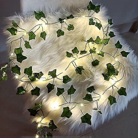2m 20 lamp grape vine string lamp decorative string lamp maple leaf wreath hanging lamp
