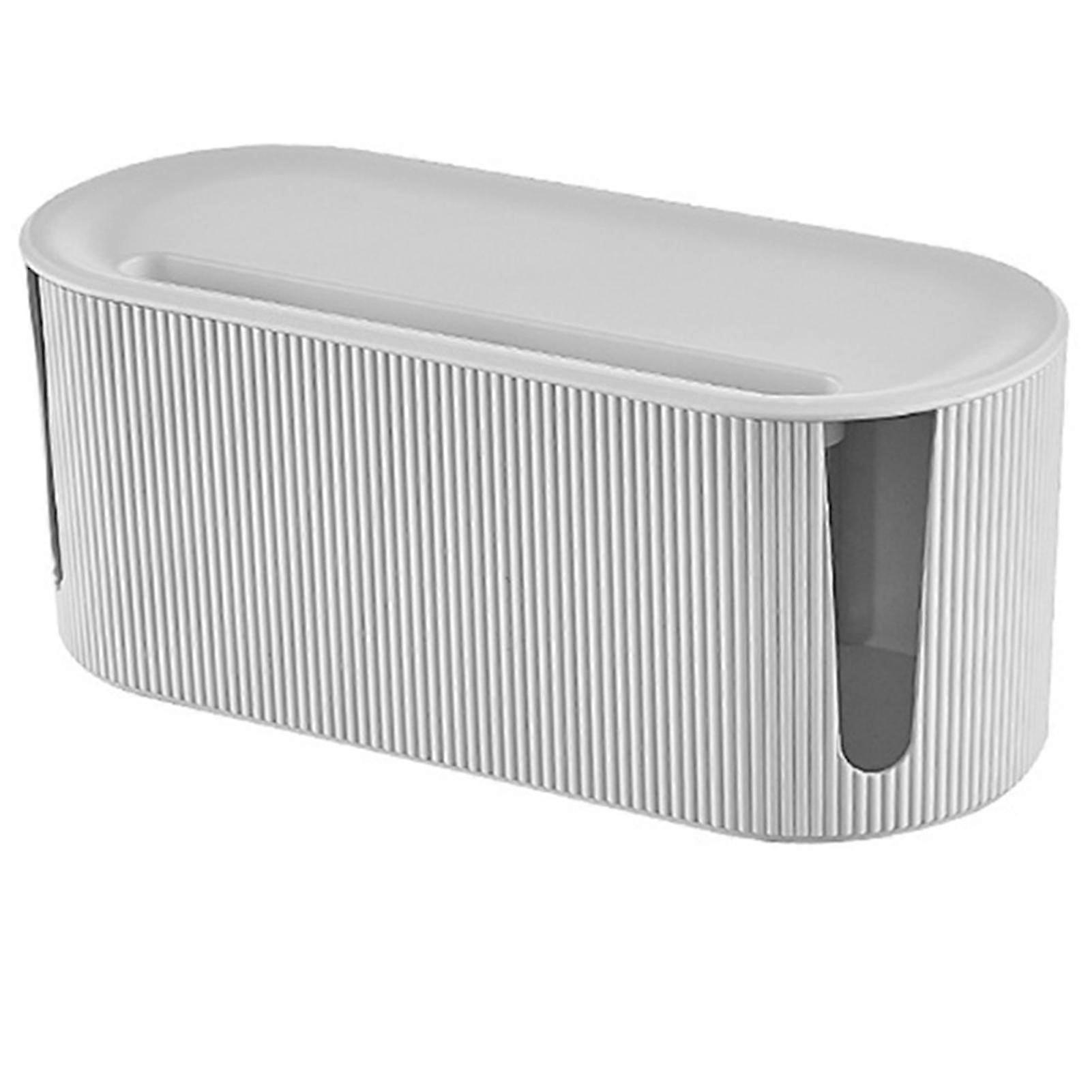 Cable Management Organizer Box With Lid Cord Organizer Box To Hide & Conceal Power Strips Cords High-quality