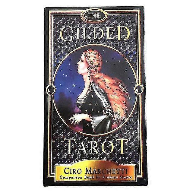 Cards The Gilded Tarots Deck And Electronic Guidebook Tarots Game Game Oracle Card 61