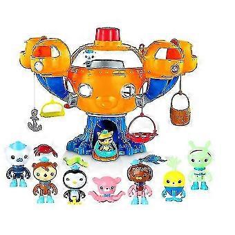 Octonauts Octopus Castle Toy Barnacle Kwazii Peso Shellington