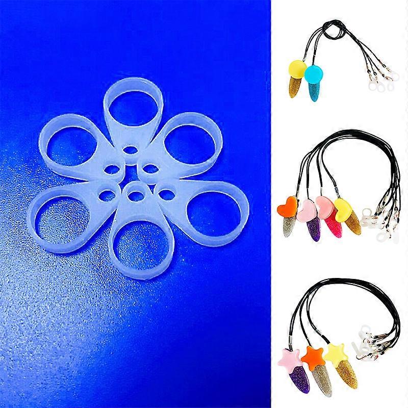10PCS Silicone Loops for BTE Hearing Aid Clip Clips Choose from three different size 11 mm, 9 mm, 7 mm