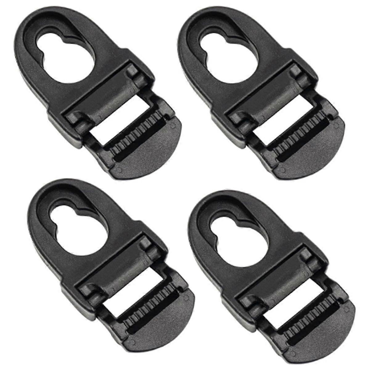 4Pcs Kayak Seat Clips Replacement Kayak Buckle Accessories Safety Buckle Webbing Nylon Backpack Adjustment Buckle