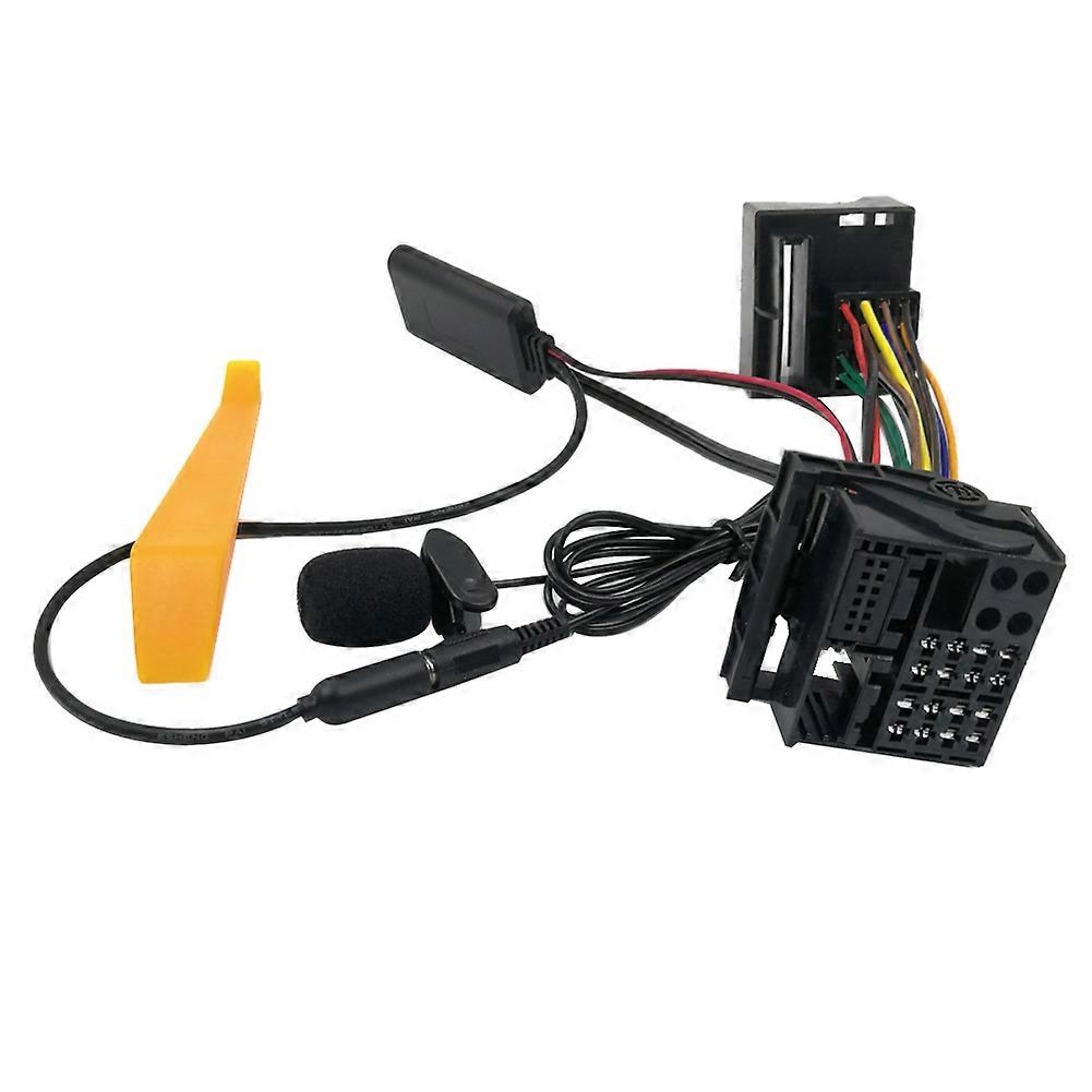 For OPEL CD30 Mp3 CDC40 CD70 DVD90 HeadUnit Install Full Harness Plug Microphone Handsfree Bluetoot