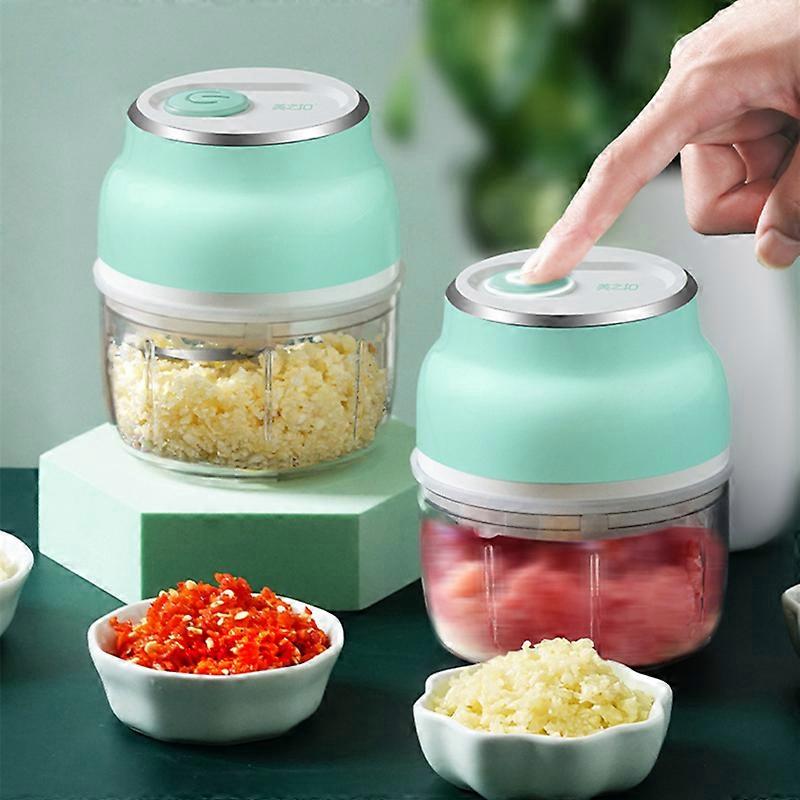 Electric Mini Food Garlic Vegetable Chopper Grinder Crusher Press for Nut Meat Fruit Onion Multifunction Processor Kitchen Tools