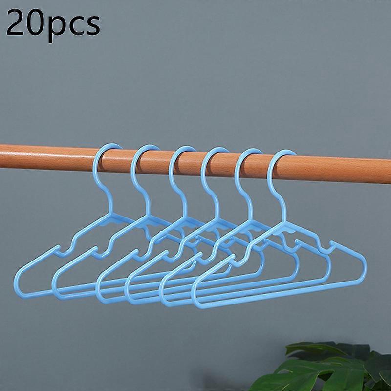 20-Piece Premium Closet Hangers - Heavy-Duty 320g Design, Non-Slip Space-Saving Storage Solution for Wardrobes, Bedrooms, Dorms & Balconies