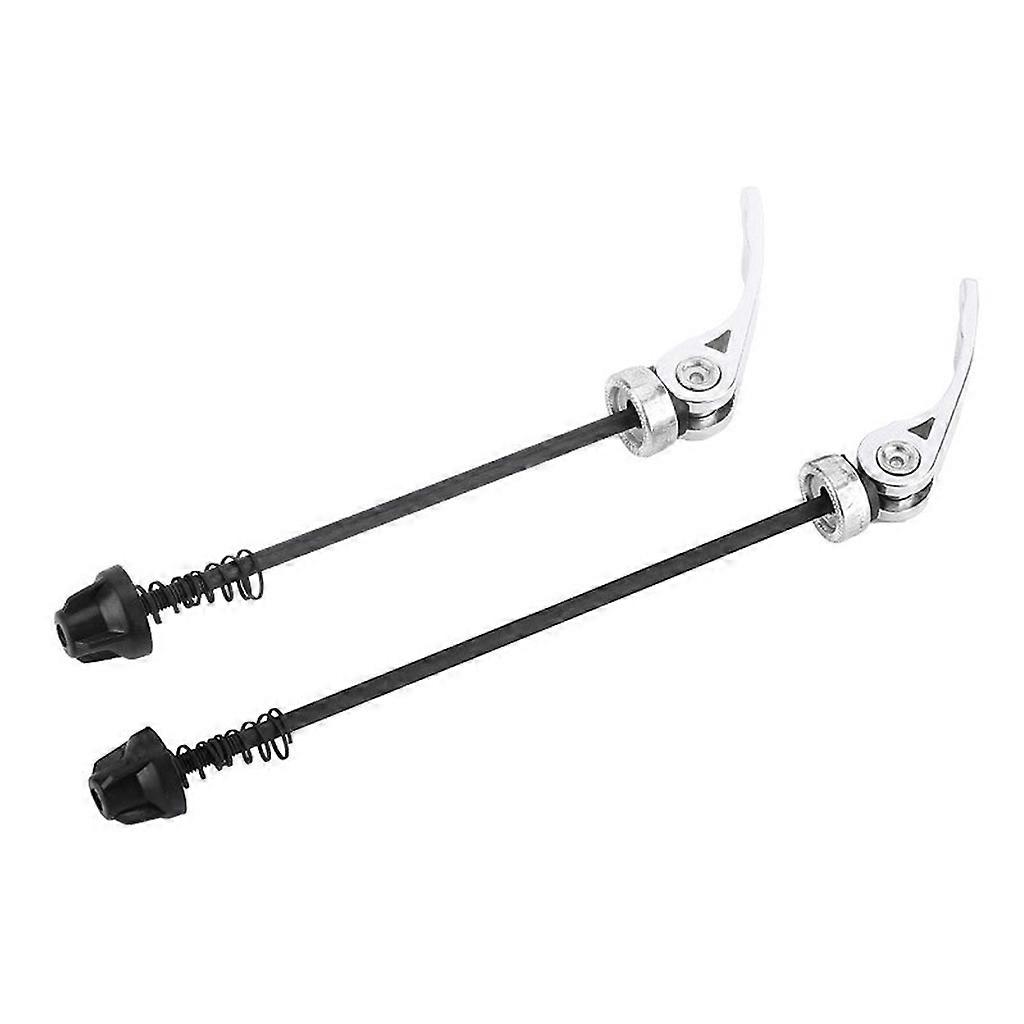  2 Pcs Bicycles Quick Release Lever Quick Release Front and Rear Axles Set