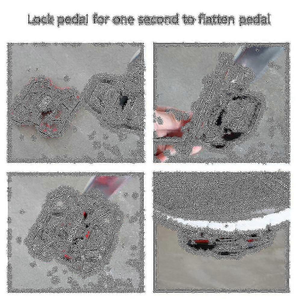 Red SPD Pedal Platform Adapters - 1 Pair