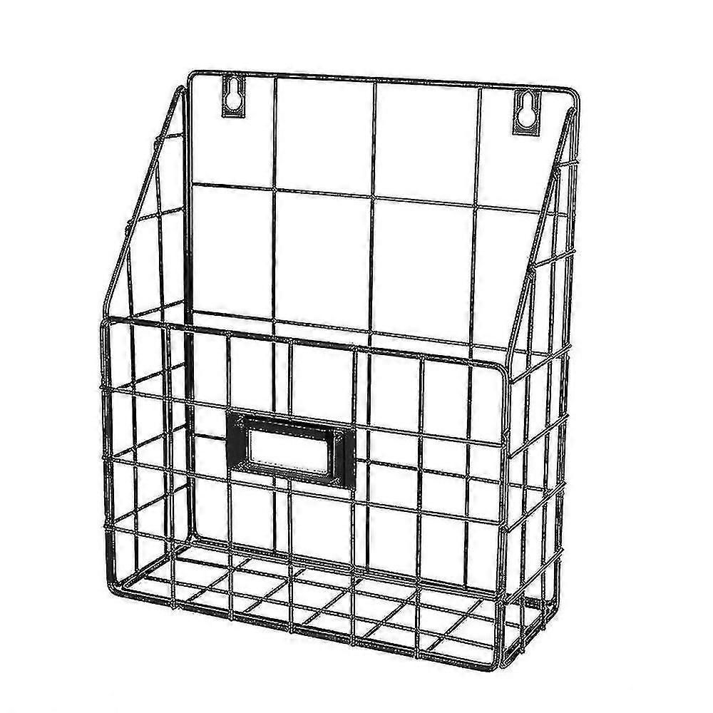 Wire Mail Basket - Wall Mounted Hanging Folder/document Organizer