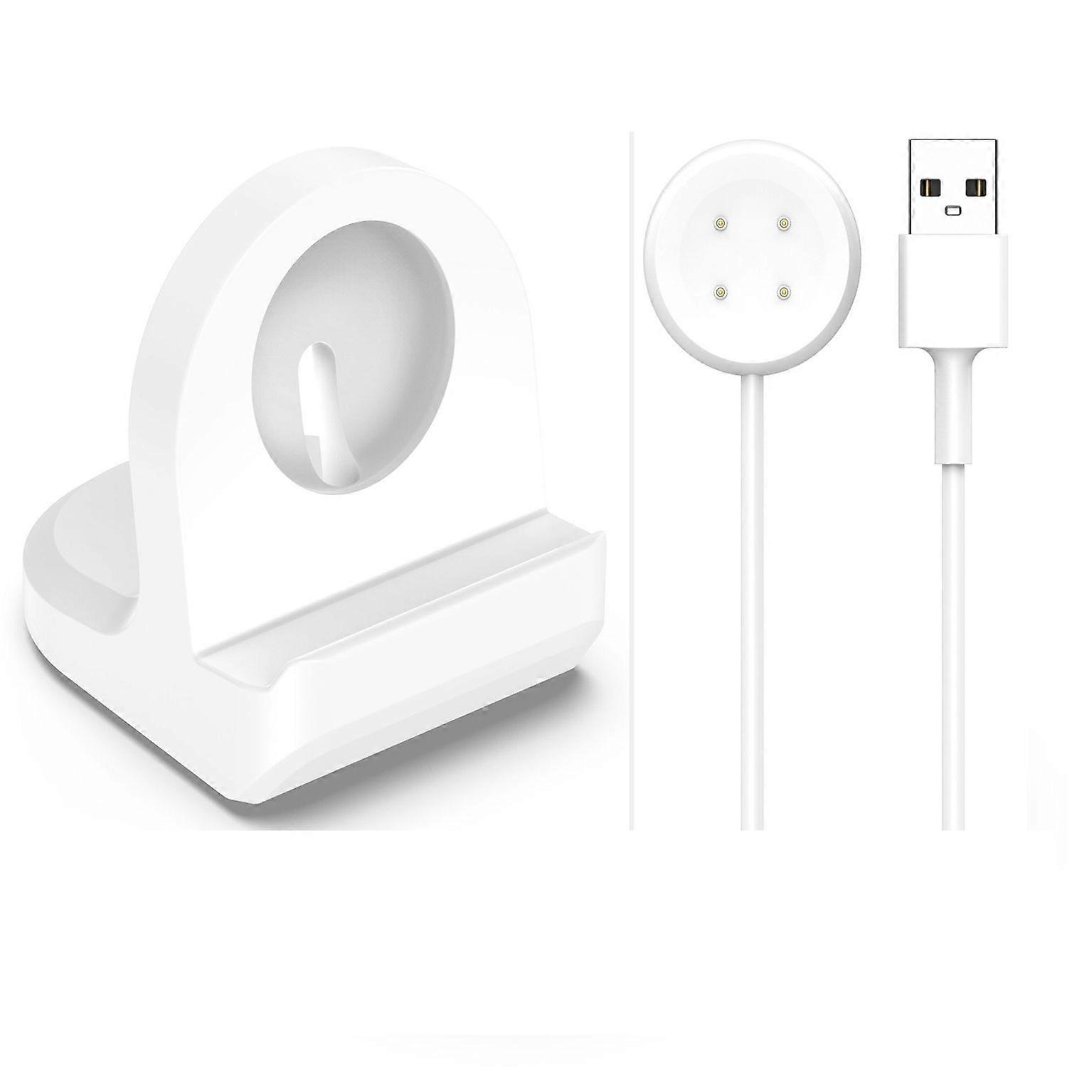 For Google Pixel Watch 3 41 / 45mm Silicone Charging Holder Charging Cable 1m