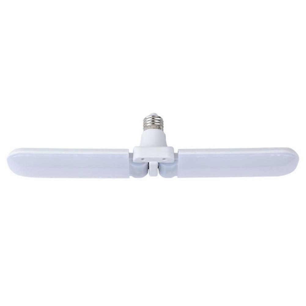 Folding LED Garage Light Bulb Fan Shape Ceiling 30-60W Home Shop Workshop Lamp