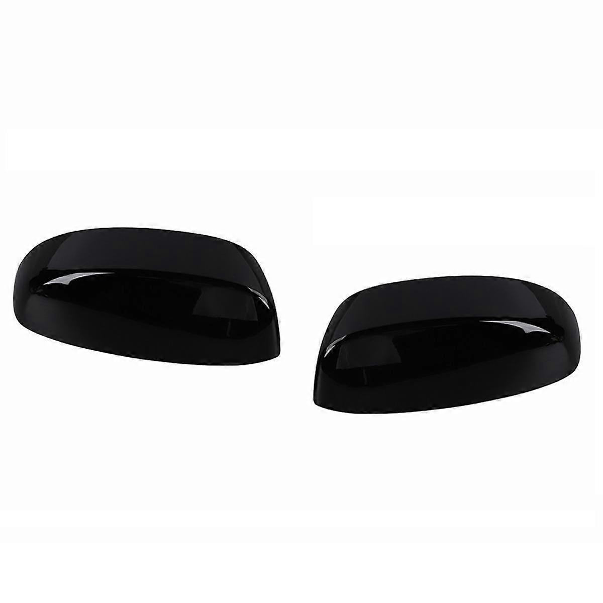 Side Mirror Cover Cap Trim for Accessories Black