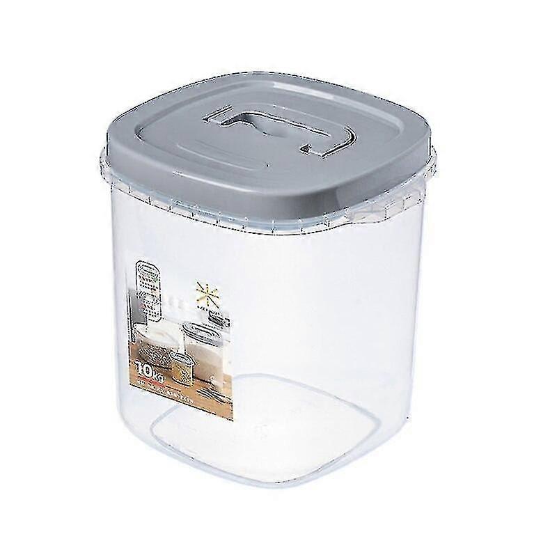 Cubo de almacenamiento de comida para gatos navideños 10 kg