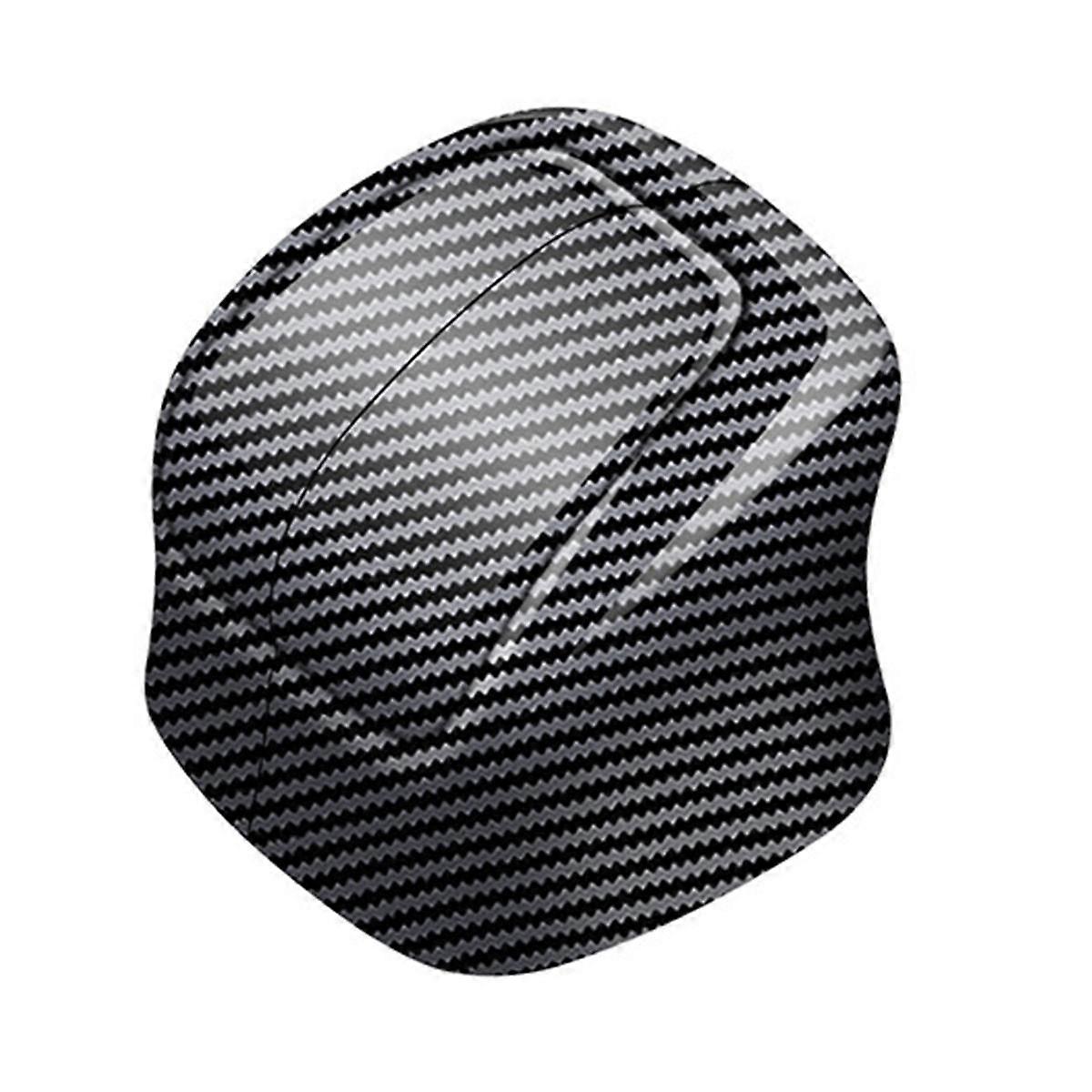 Car Gear Shift Handle Buttons Cover Stickers Gear Shift Knob Trim for AQUA 2024 Car Accessories Carbon Fiber