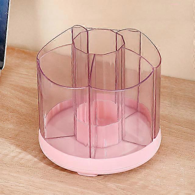 Multifunktions-360-Grad-Rotations-Kreis-Schreibtisch-Stifthalter mit großer Kapazität Bleistiftkasten Schreibtisch-Kosmetik-Organizer Make-up-Pinsel-AufbewahrungsboxSchreibtisch-Organizer