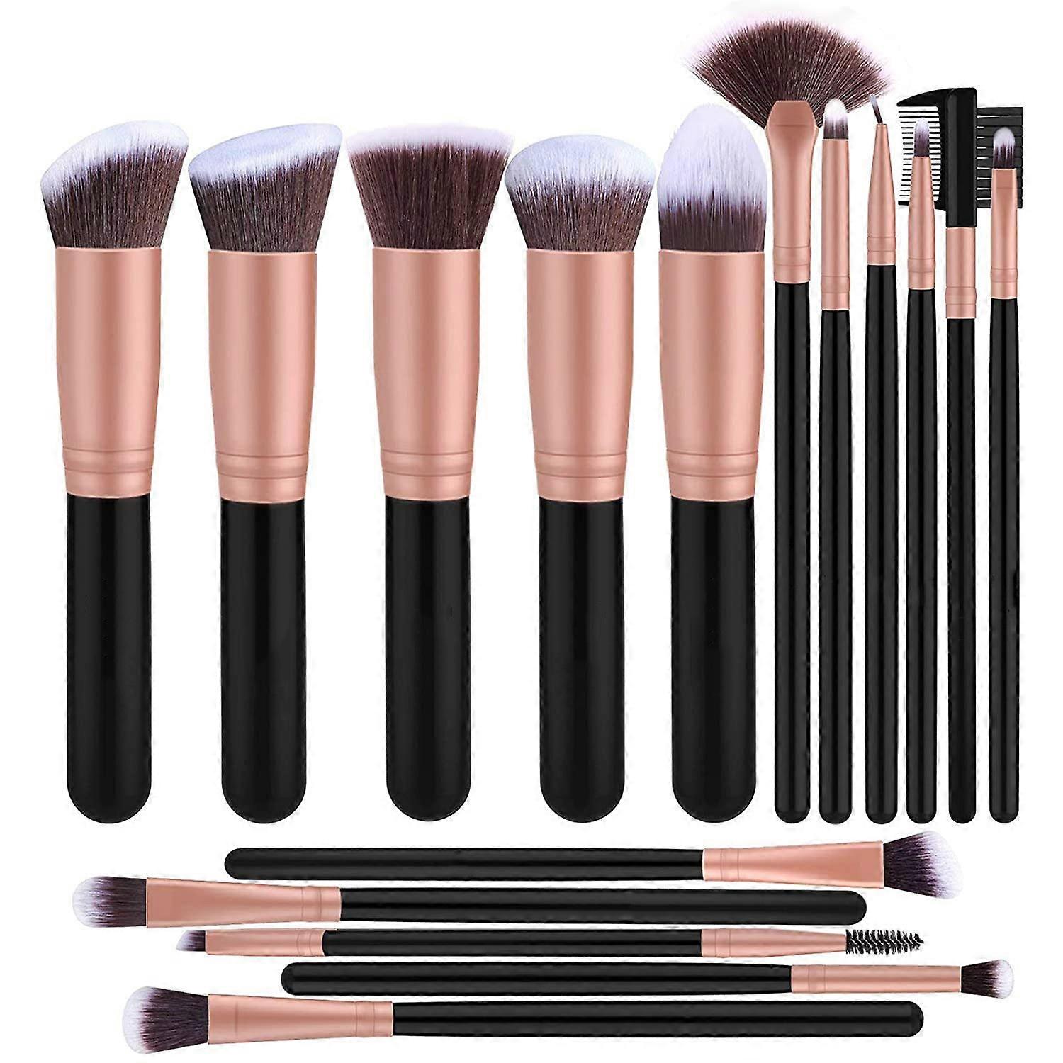 16 pcs Makeup Brushes Foundation Brush Blending Makeup Brush Kit