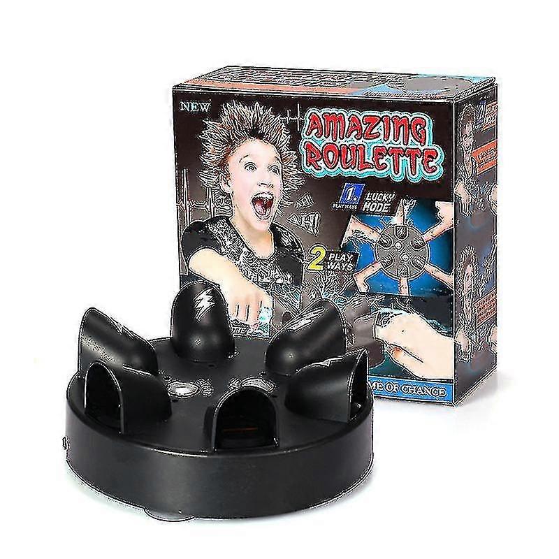 Interesting Electric Shock Finger Game Machine Shocking Roulette Lie Detector Shytmv