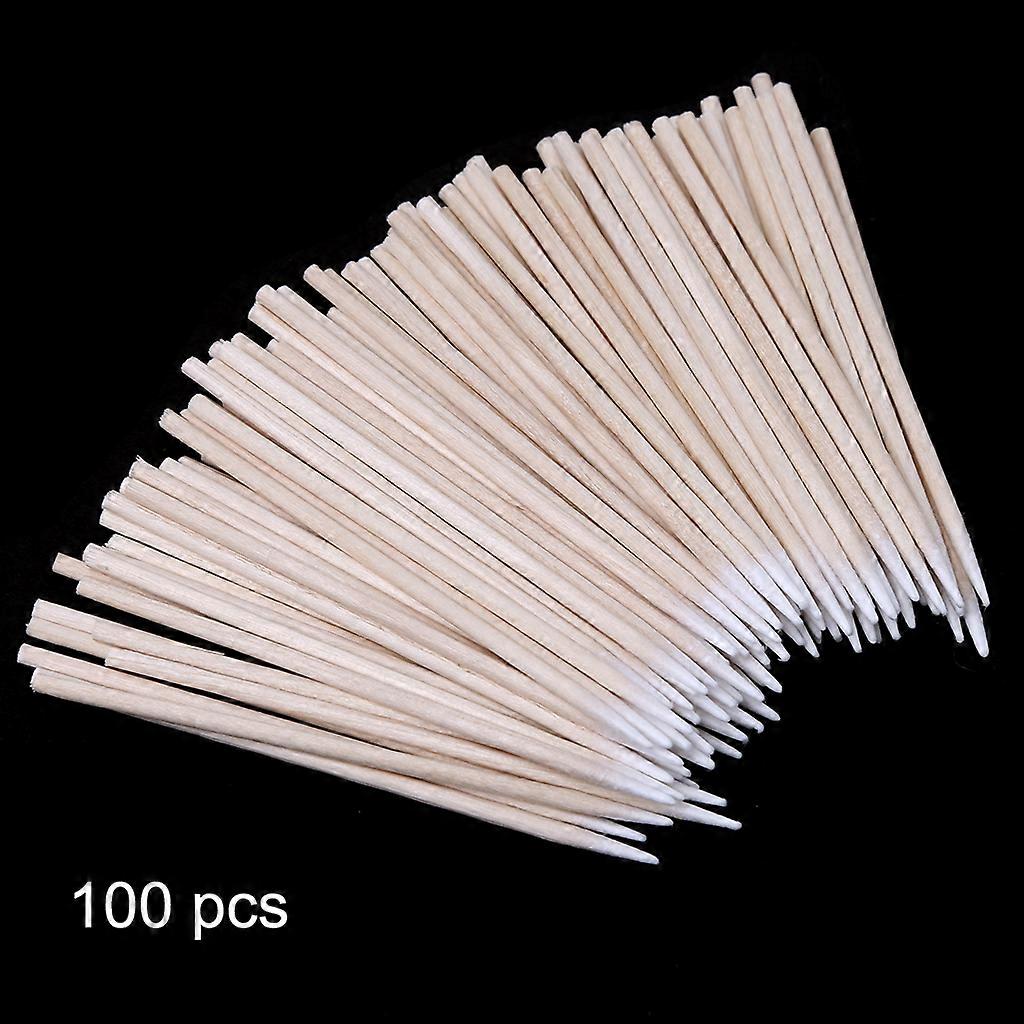 100 Pieces Cotton Swabs Cleaning Tools for Camera Lens Computer Electronic