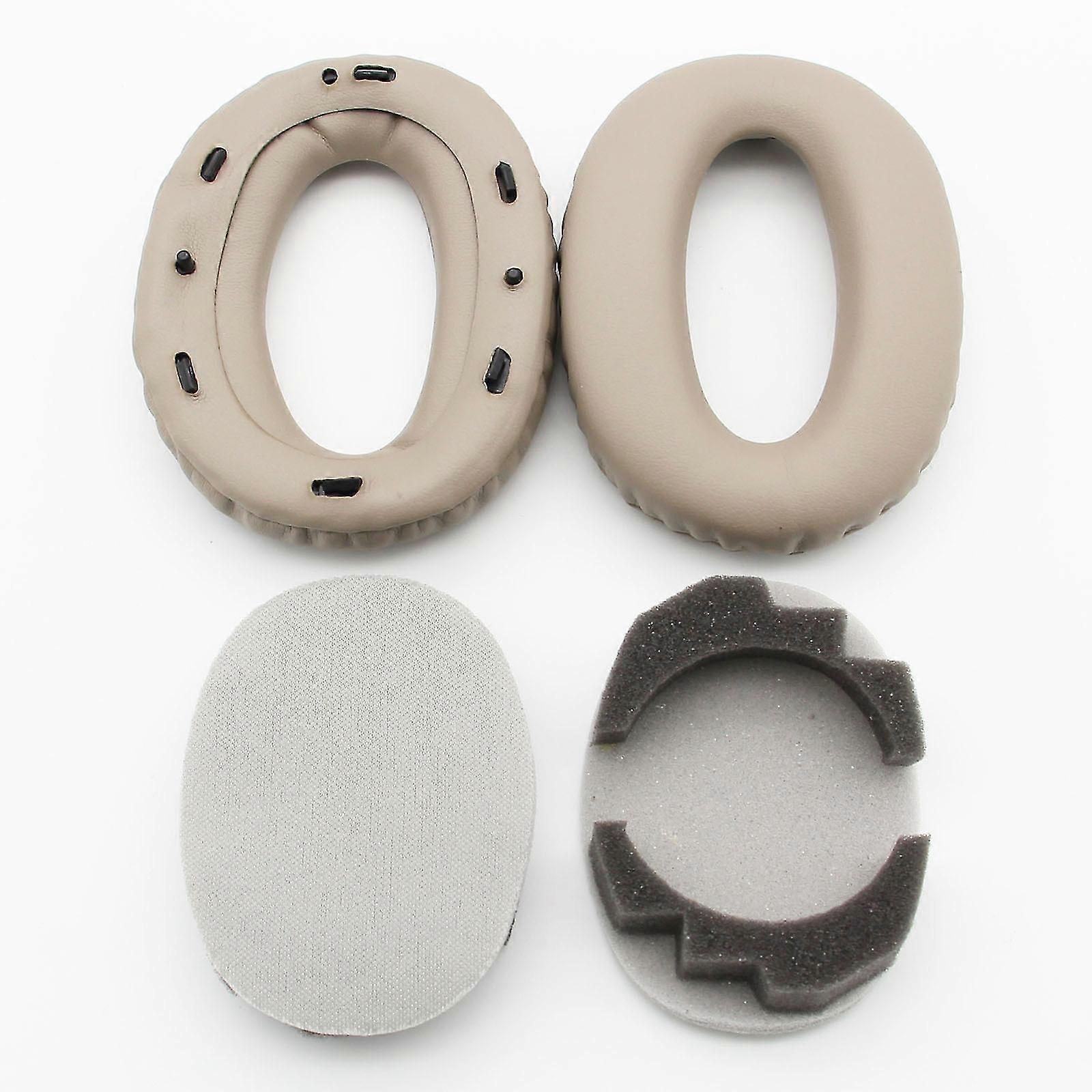 erstatning øreputer puter for Sony Wh-1000xm2 - lysebrun