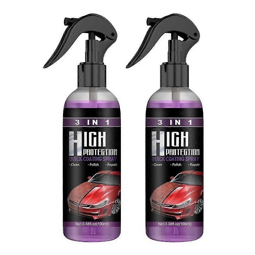3 in 1 korkean suojan nopea autotakki keraaminen pinnoitesuihke hydrofobinen 100ml -cb