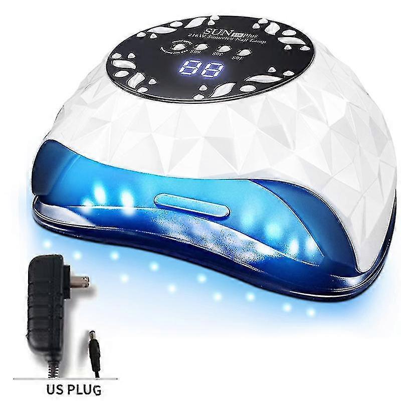 Uv Led Lamp Nail Lamp Nail Dryer For All Gel Polish Fast Curing With 4 Timers Large Space Professional Manicure Light