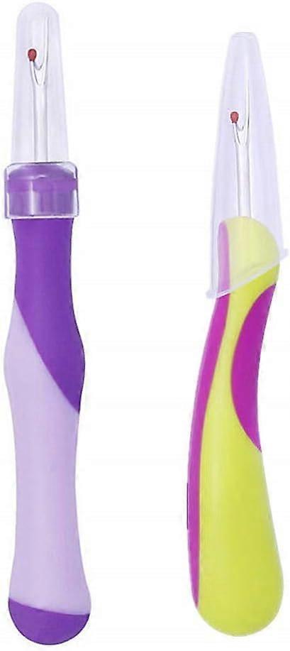 2PCS Seam Ripper DIY Cross Stitch Seam Ripper Unloading Tool Remover Seam Ripper Ergonomic Hand Stitching Seam Ripper