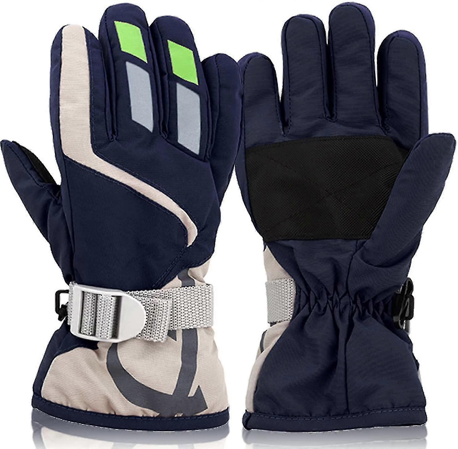 Winter Ski Gloves Kids(Navy)