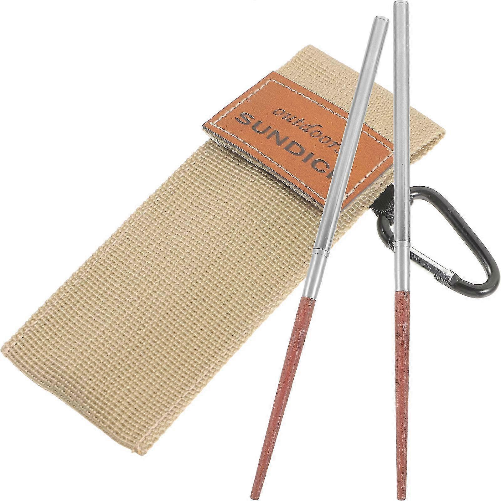 1 Pair Reusable Chopsticks Folding Chopsticks Portable Chopsticks Foldable Chopsticks