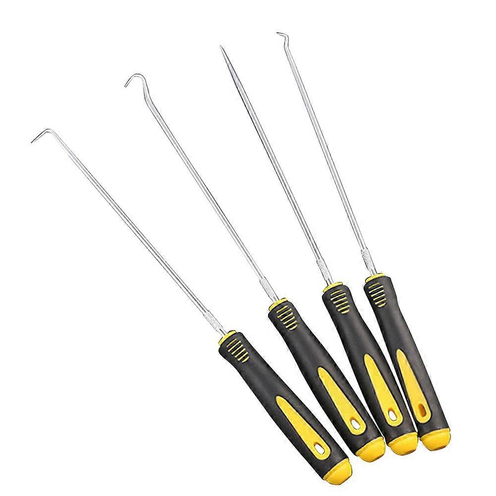 4Pcs O-Ring Remover Hook Oil Seal Screwdriver Set Puller Extractor DIY Hand Tool JIKAIX