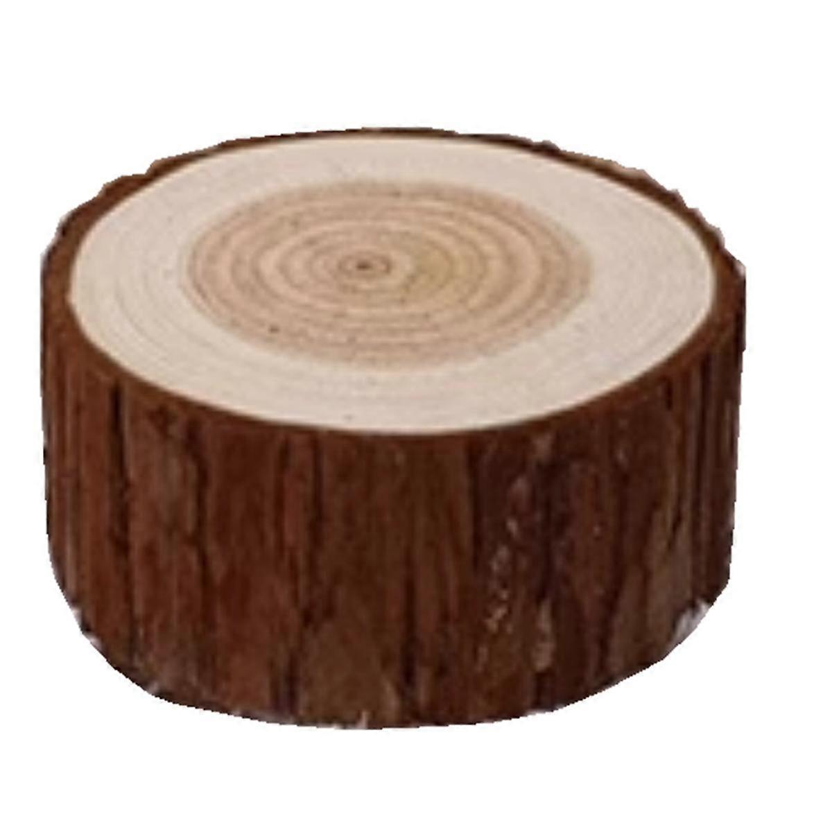Log Slices Small Wooden Stake Decoration Small Decorative Supplies