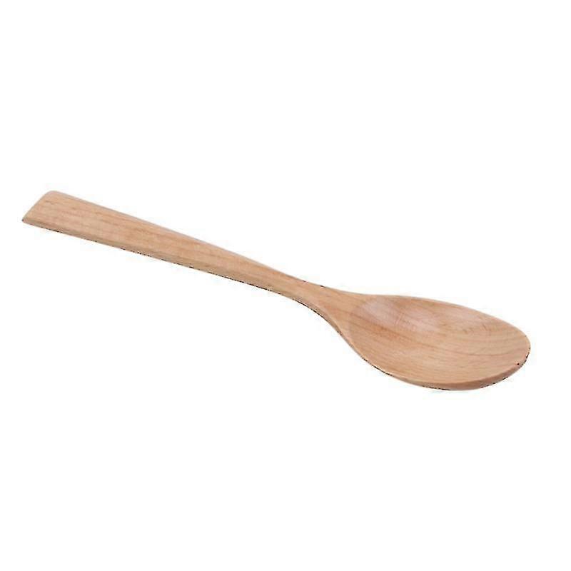 Tableware Durable Triangle Handle Tasteless Wooden Spoon And Fork Tableware