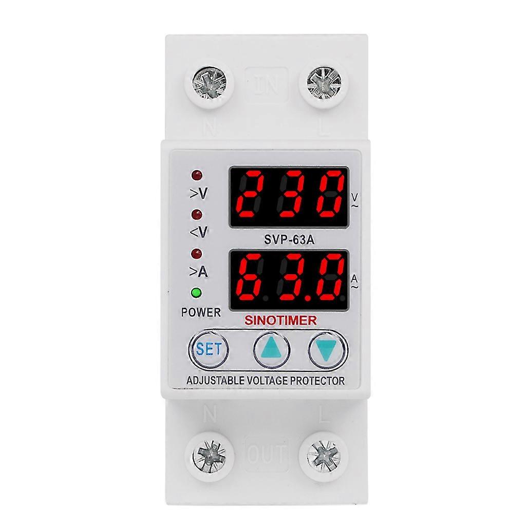  Voltage Current Protector Over/Under Voltage for Protection Device Double LEDDis