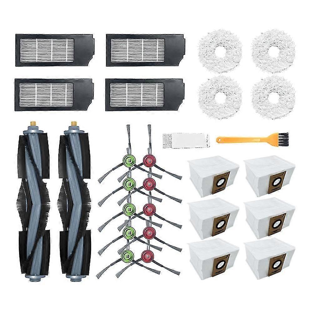 Deebot X1 Omni / TurboダストバッグメインブラシキットHepaフィルターモップクリーニングクロス掃除機Acボリス用
