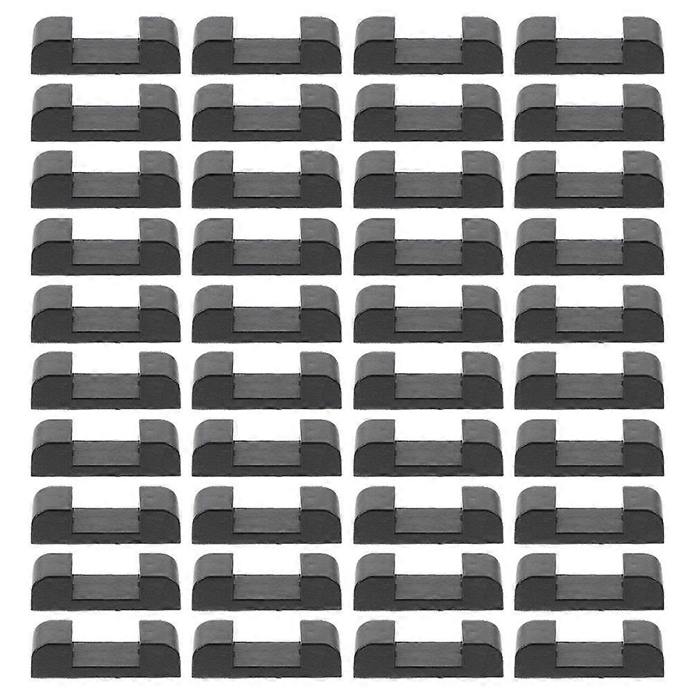 100pcs Black Square Base Display Boxes Bases Floating Frame Display Holder Bases