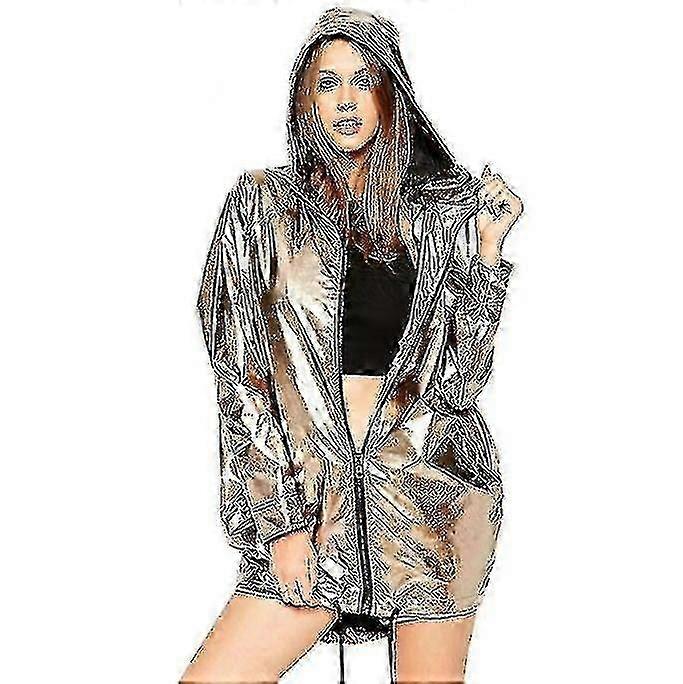 Women's Waterproof Rain Jacket With Hood,bzz