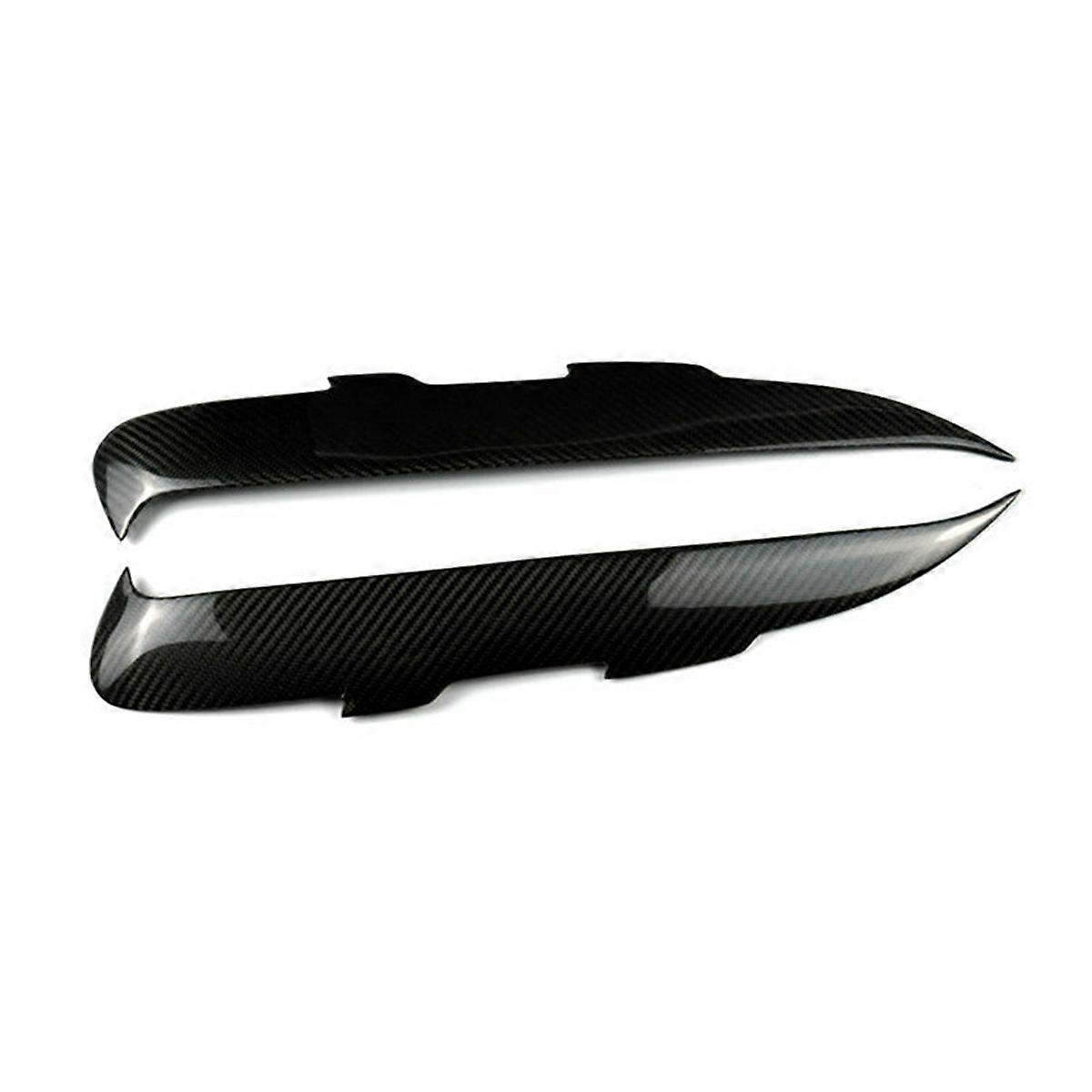 Car Front Headlight Eyebrow Light Eyelid Eyebrow Carbon Fiber Trim for MX-5 Miata MX5 2005-2014